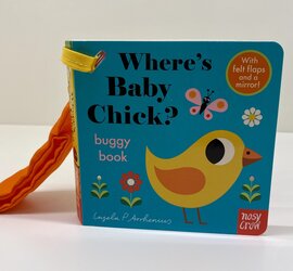 Felt Flaps Where's Baby Chick Buggy Book Felt Flaps Where's Baby Chick Buggy Book