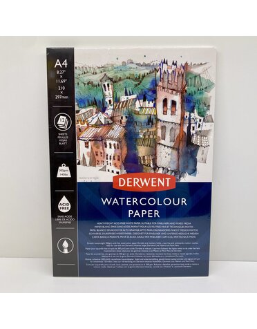 Derwent Derwent Watercolour Pad A4 DIS