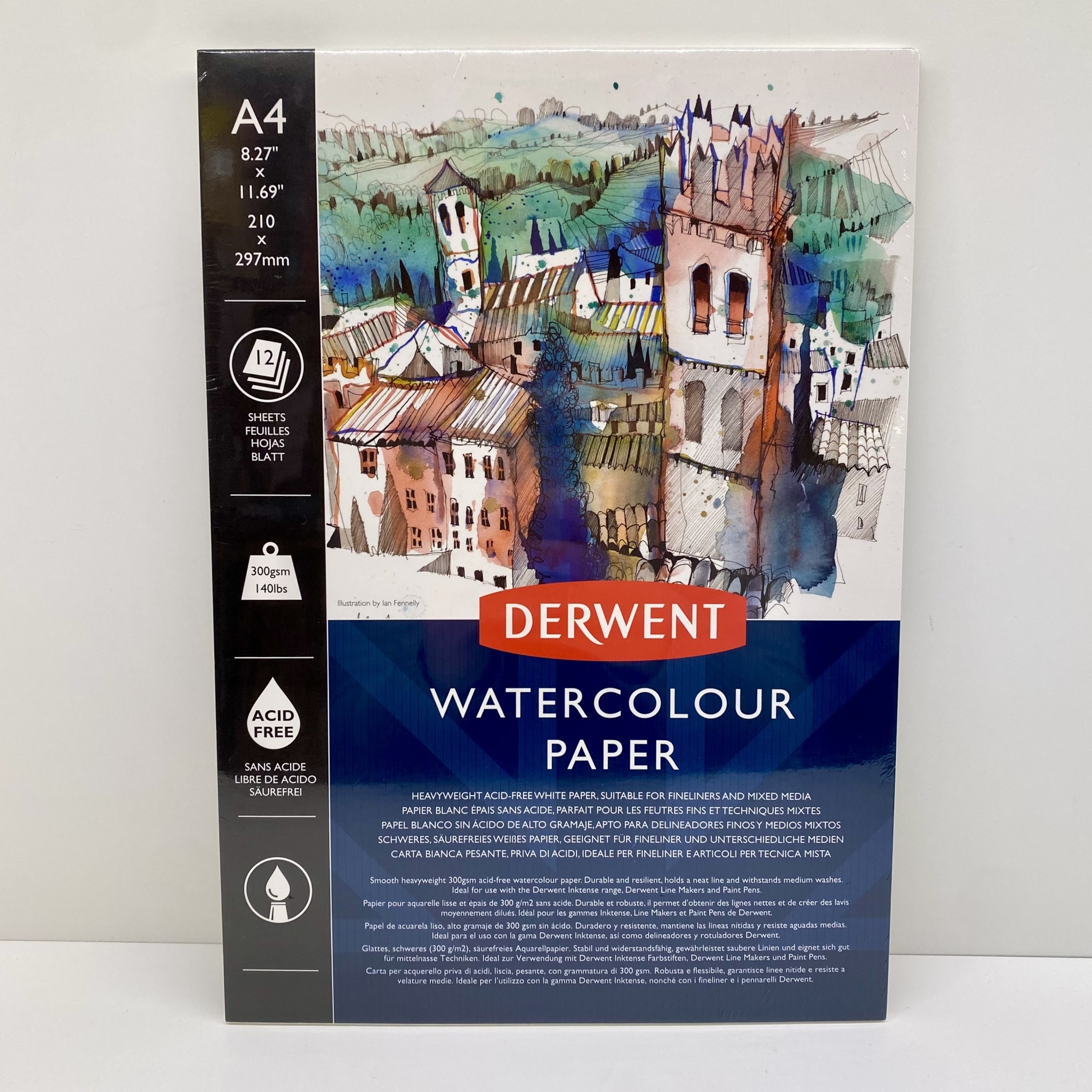 Derwent Derwent Watercolour Pad A4 DIS