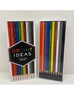 Chronicle Books Bright Ideas Coloured Pencil Set