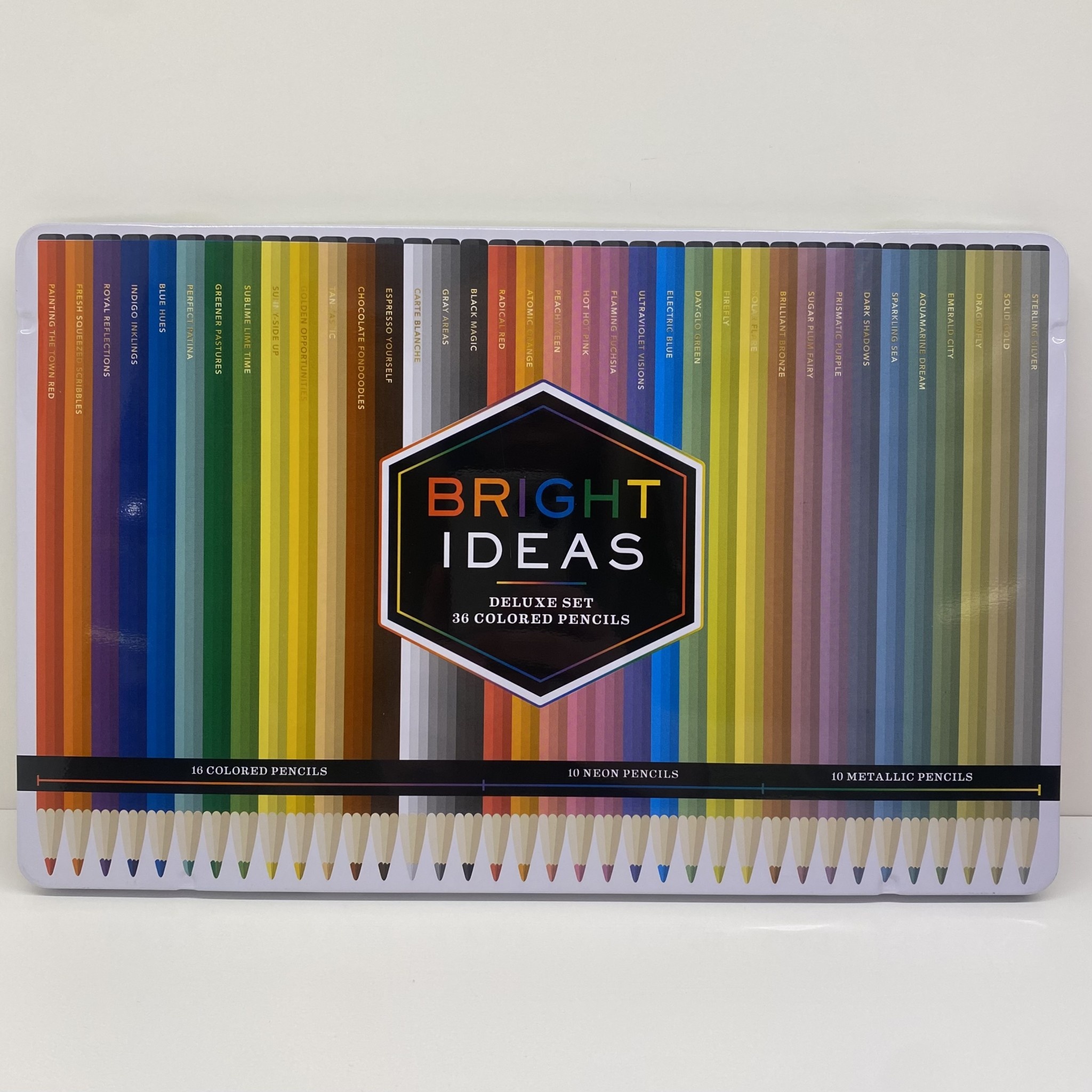 Chronicle Books Bright Ideas Deluxe 36 Pencil Set  DIS