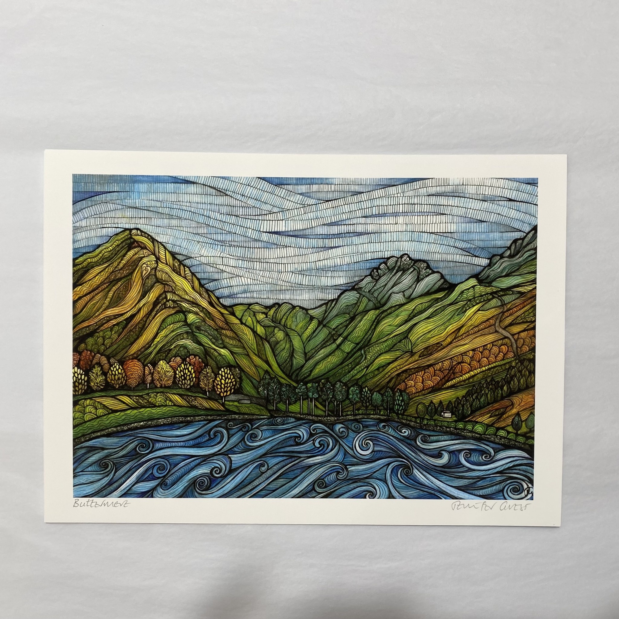 Jennifer Guest Jennifer Guest A4 Print Buttermere