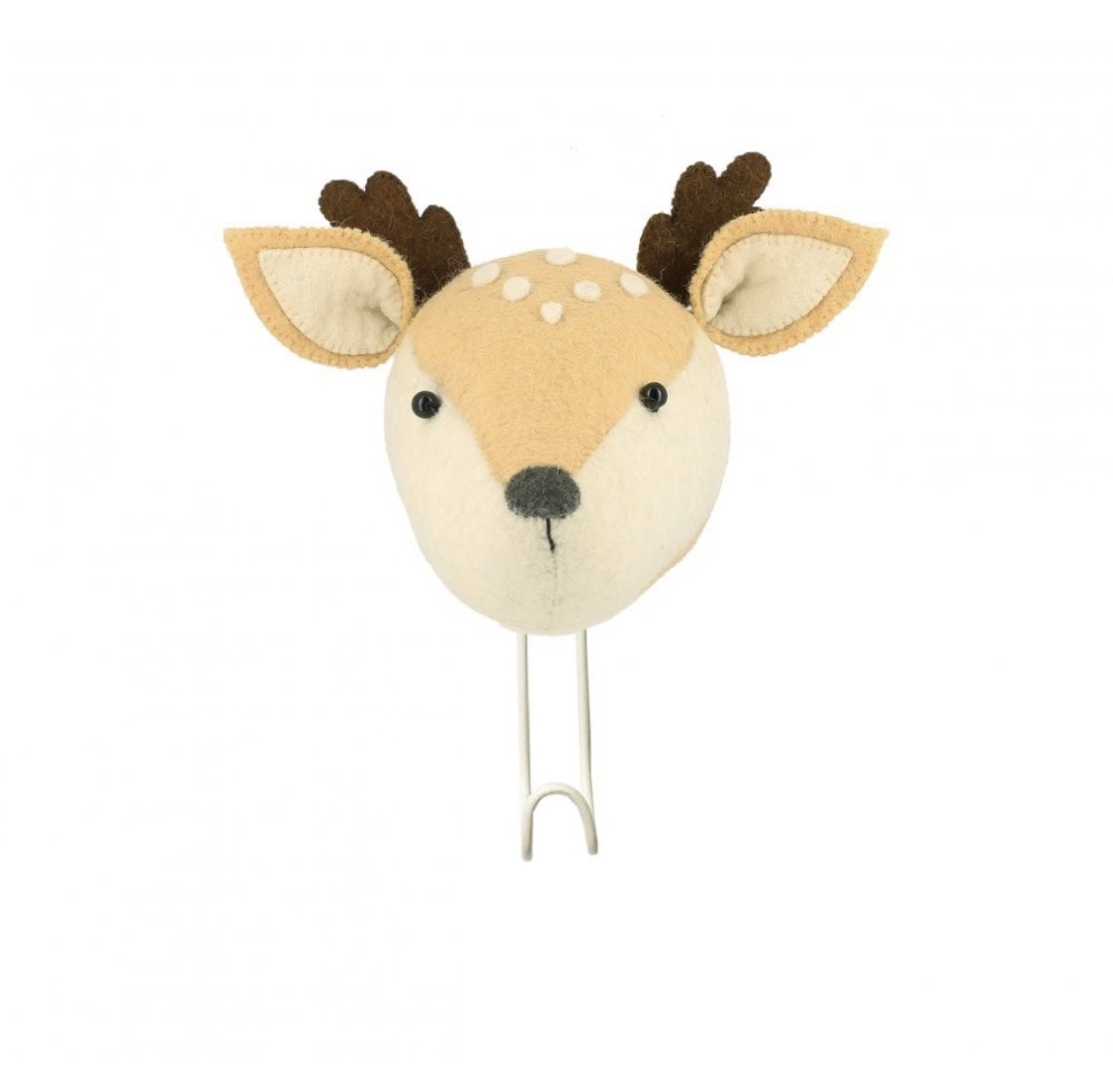 Fiona Walker Wall Hook Felt Deer