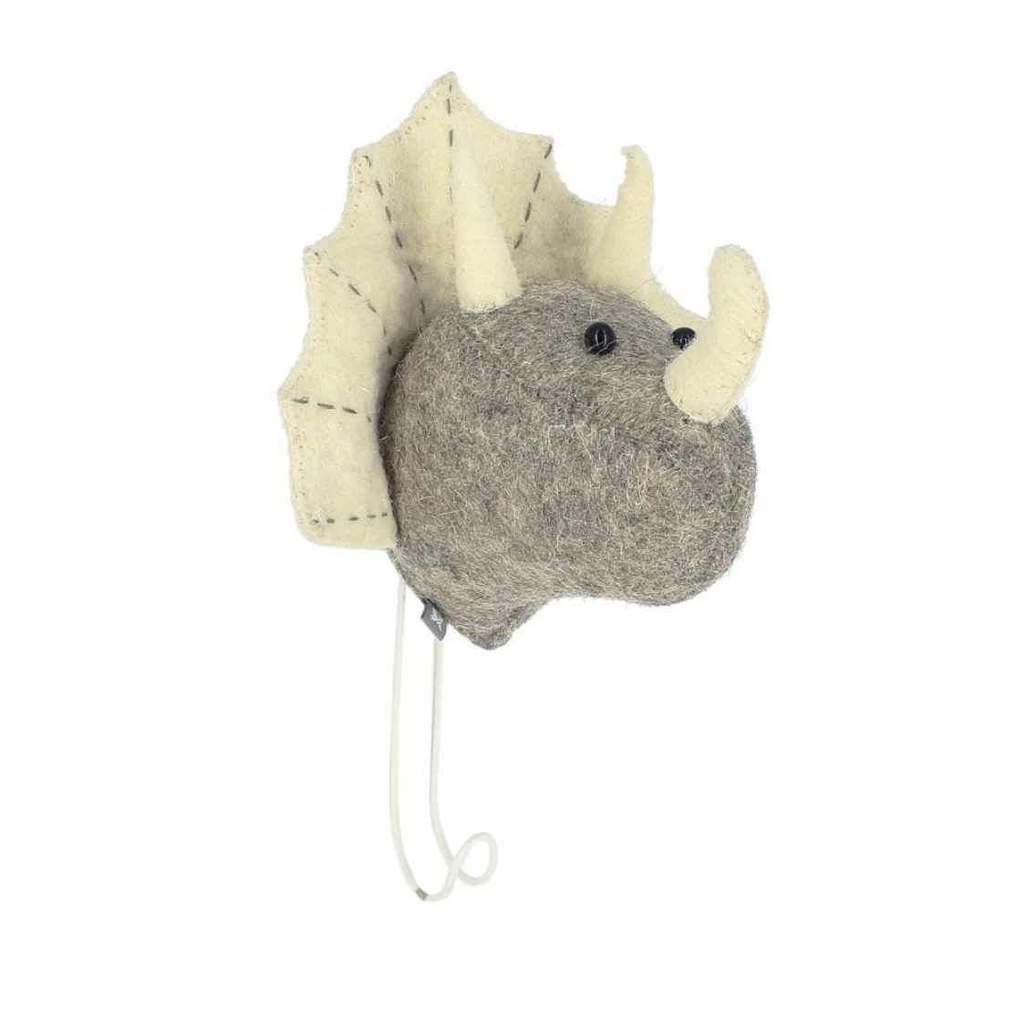 Fiona Walker Wall Hook Triceratops