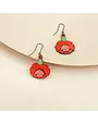 Materia Rica Hook Earrings Carnation