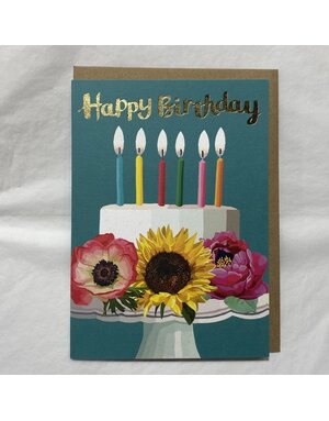 Sarah Kelleher Card Happy Birthday Cake
