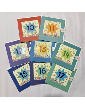 James Ellis Confetti Age Card 10-17