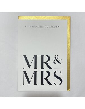 Lagom Lagom Card Mr & Mrs Kisses