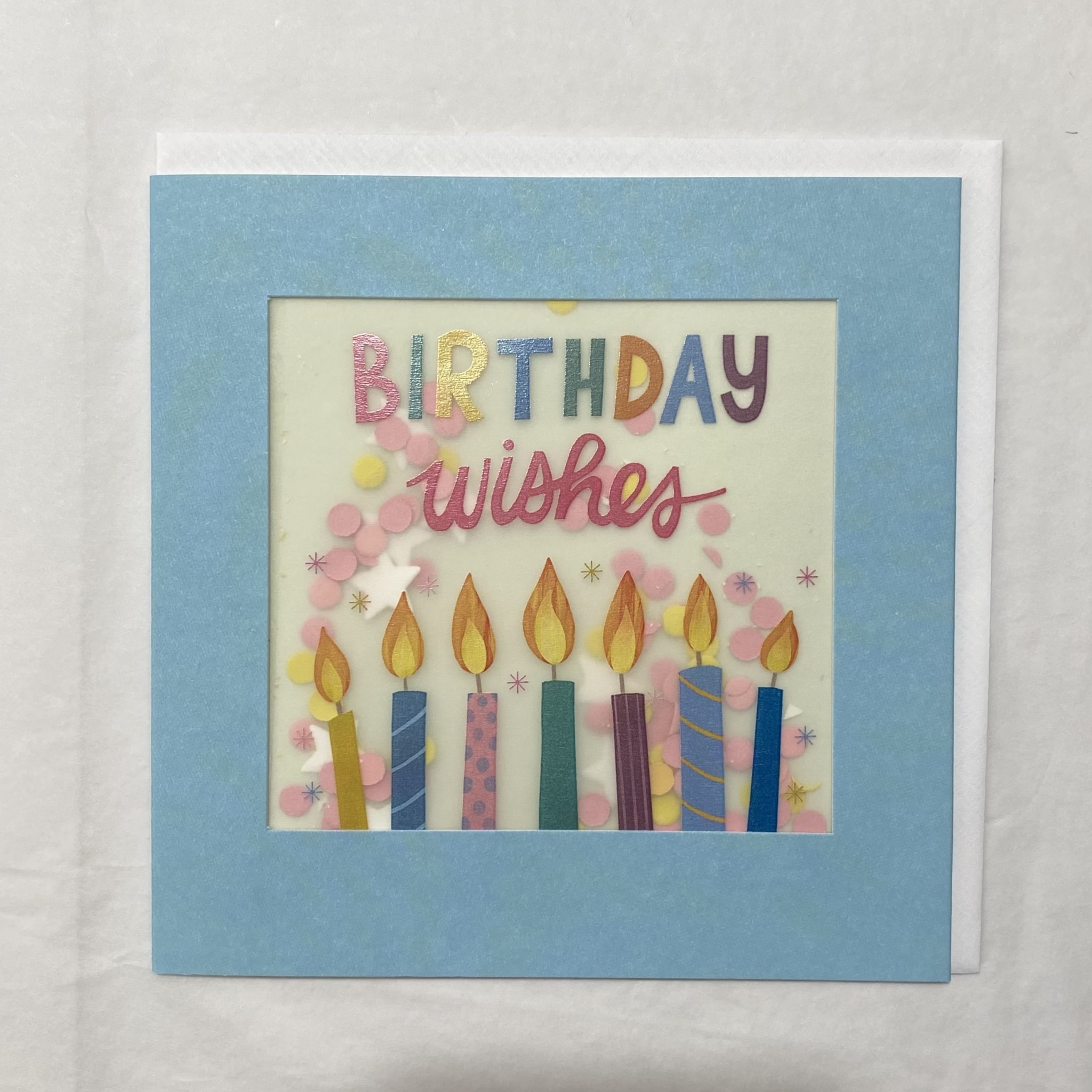 James Ellis Birthday Candles Confetti