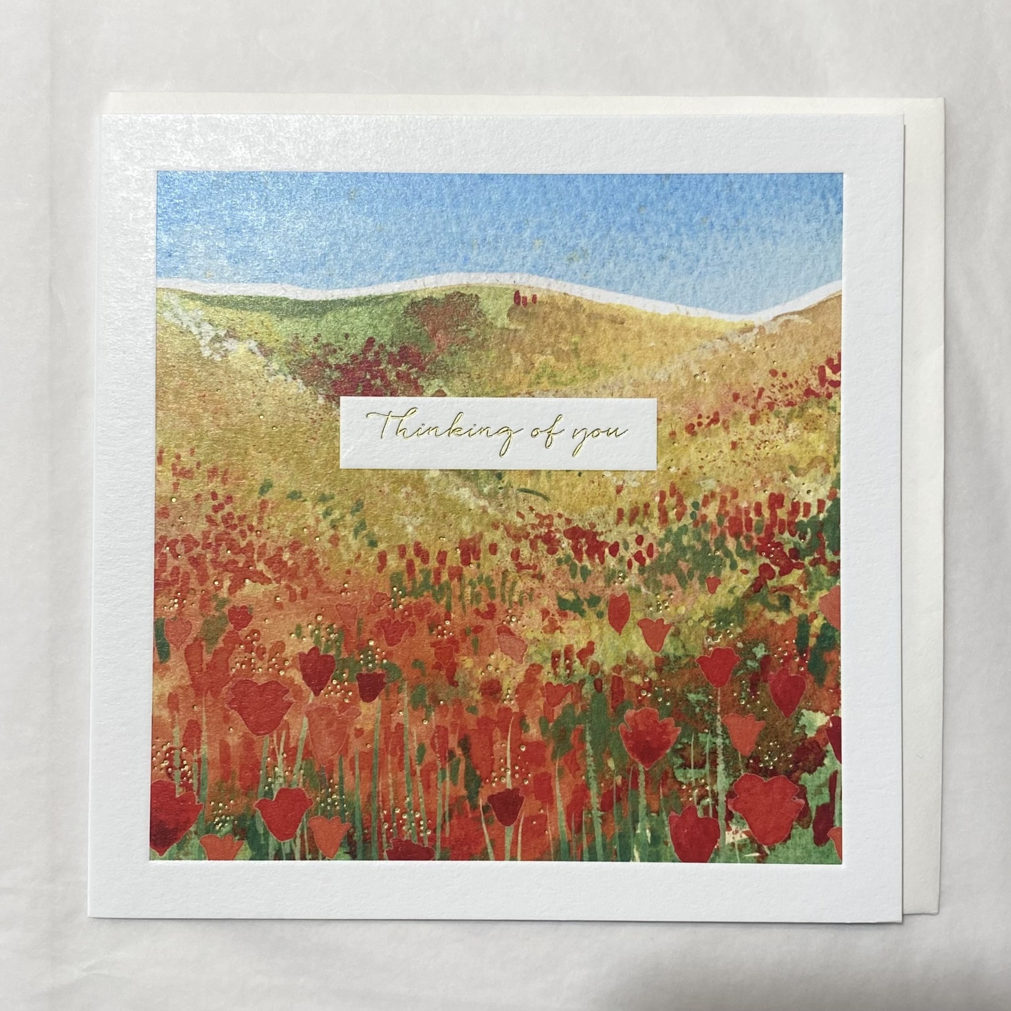 Art File Card Thinking of You