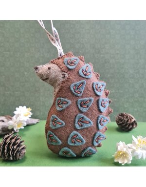 Corinne Lapierre Folk Hedgehog Felt Kit