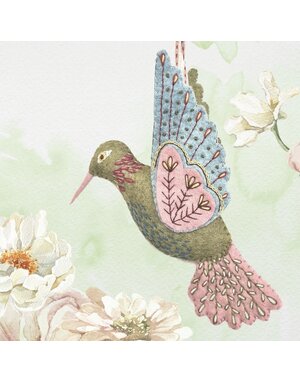 Corinne Lapierre Hummingbird Embroidery Kit