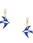 Materia Rica Hoop Earrings Swallows