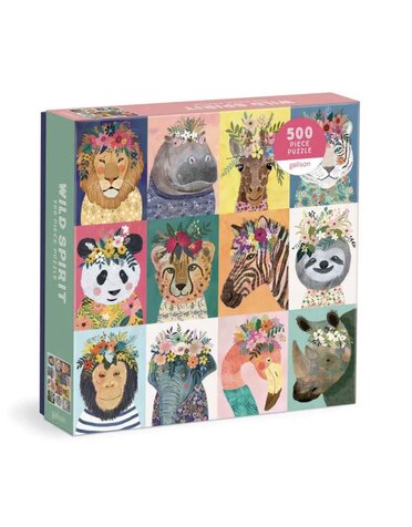 Galison 500 Piece Puzzle Wild Spirit DIS