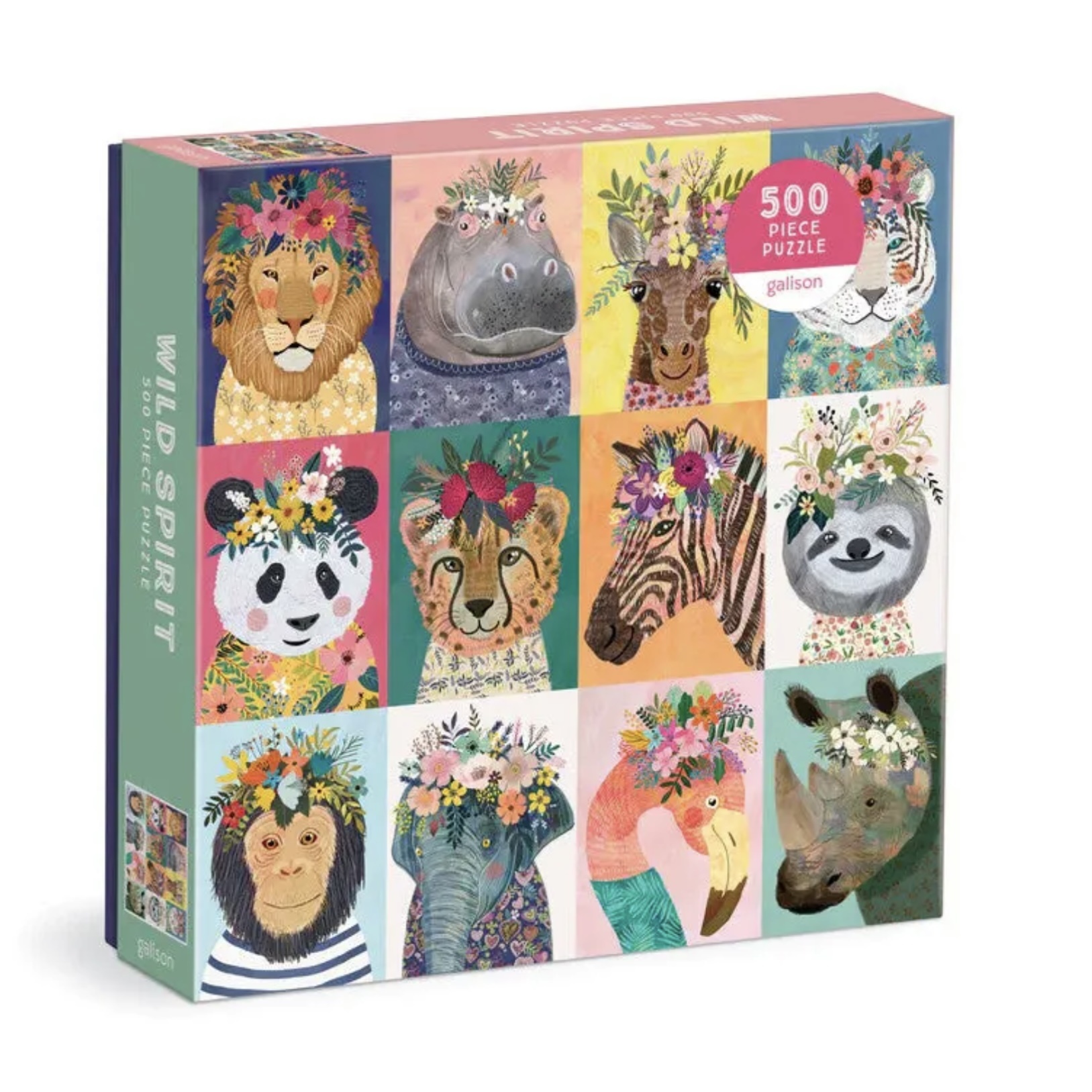 Galison 500 Piece Puzzle Wild Spirit DIS