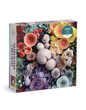 Galison 500 Piece Puzzle Shrooms in Bloom