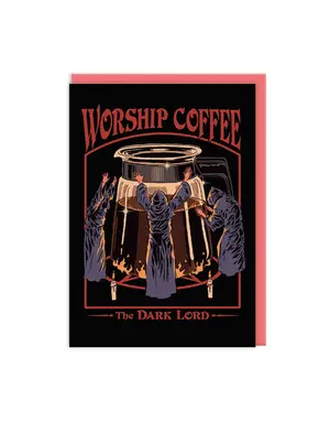 Ohh Deer Card Worship Coffee