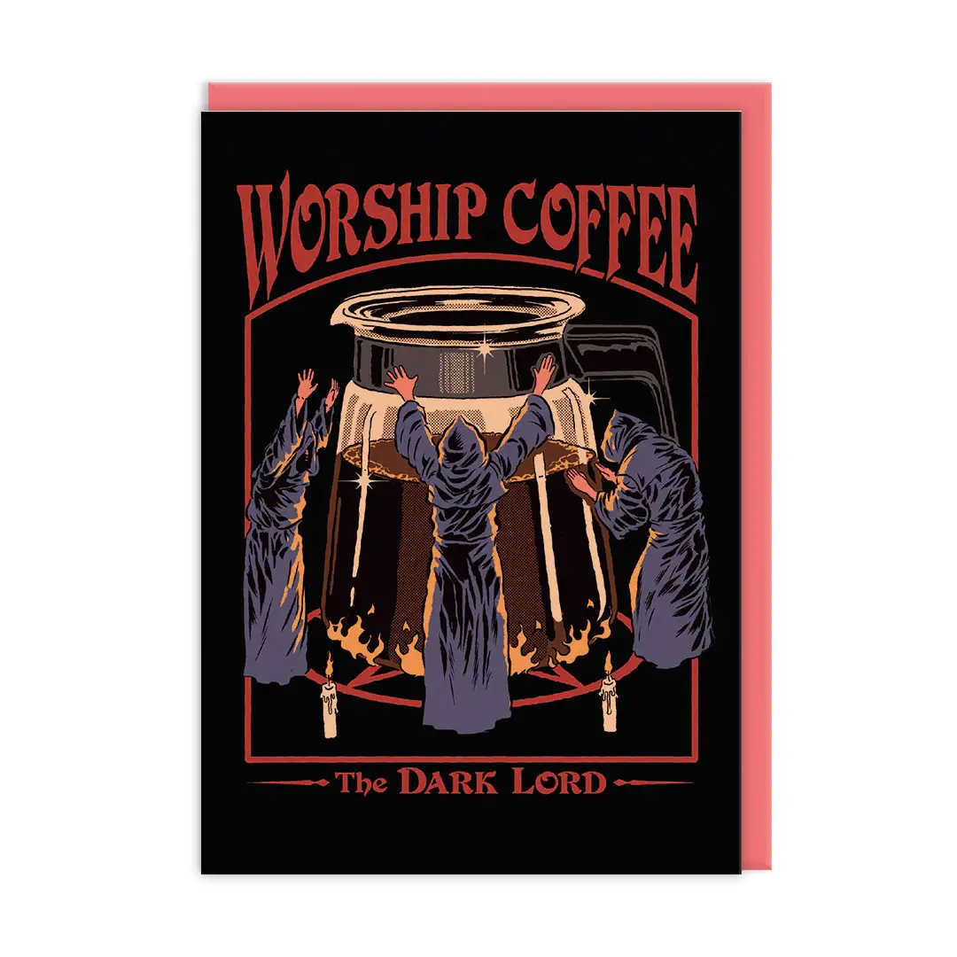 Ohh Deer Card Worship Coffee