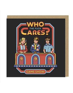 Ohh Deer Card Who The Fuck Cares
