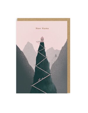 Ohh Deer Card New Home Mountain