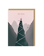 Ohh Deer Card New Home Mountain