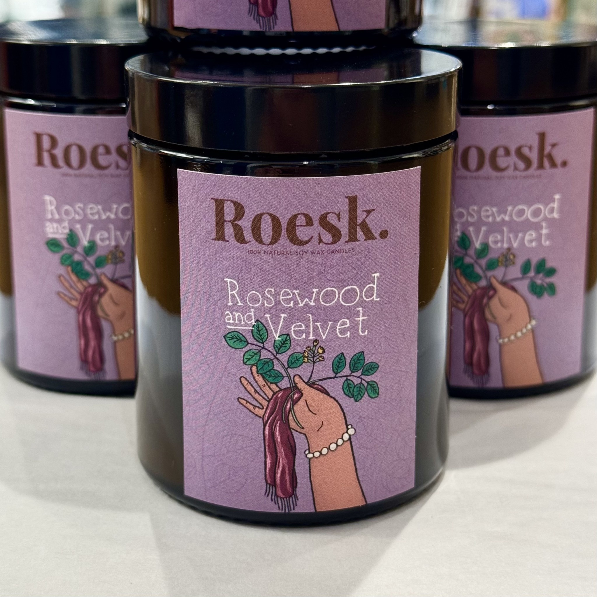 Roesk. Rosewood & Velvet