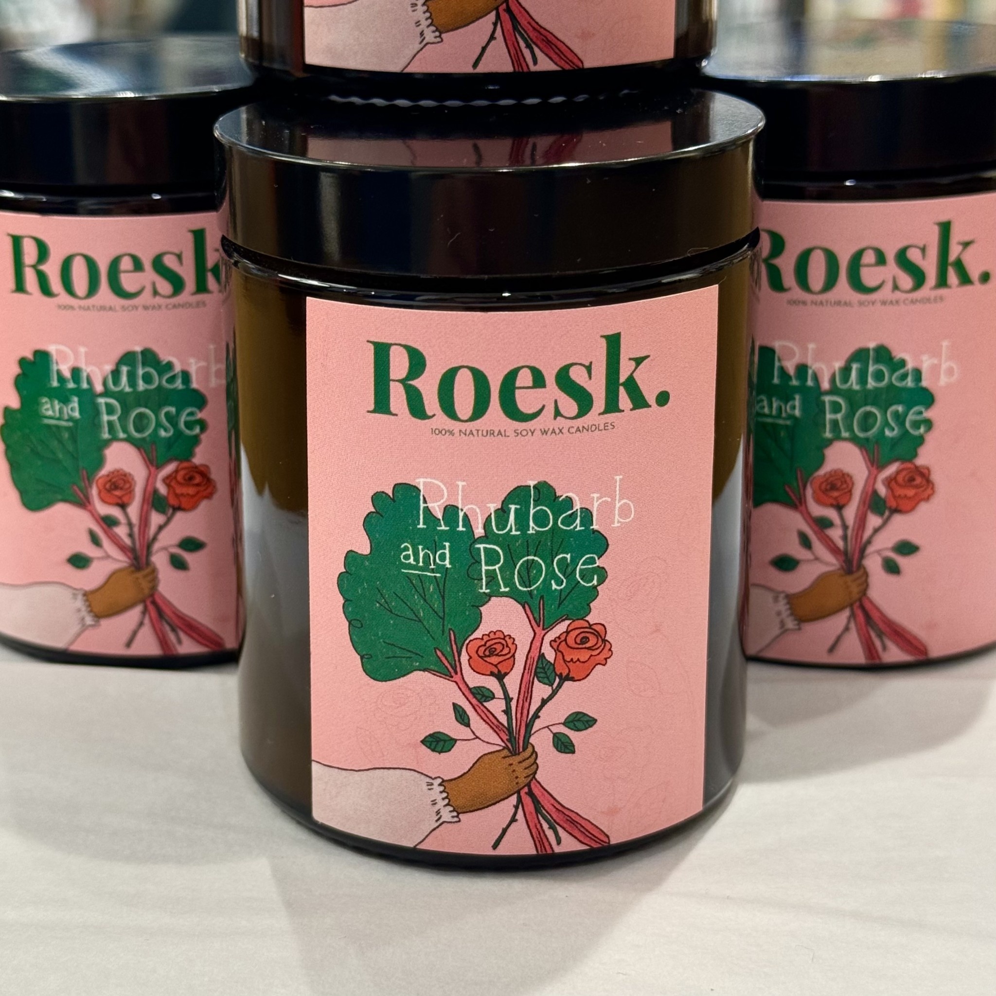 Roesk. Rhubarb & Rose