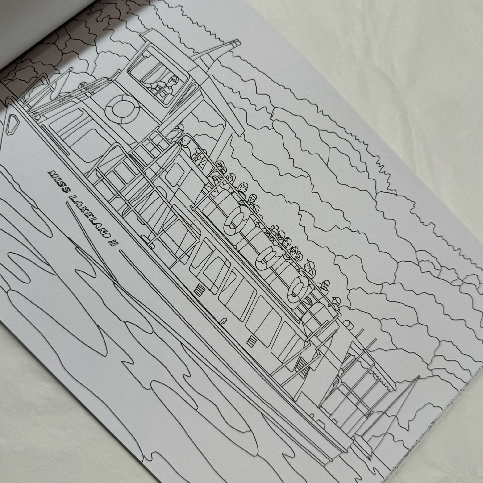 Bookspeed The Cumbria Colouring Book