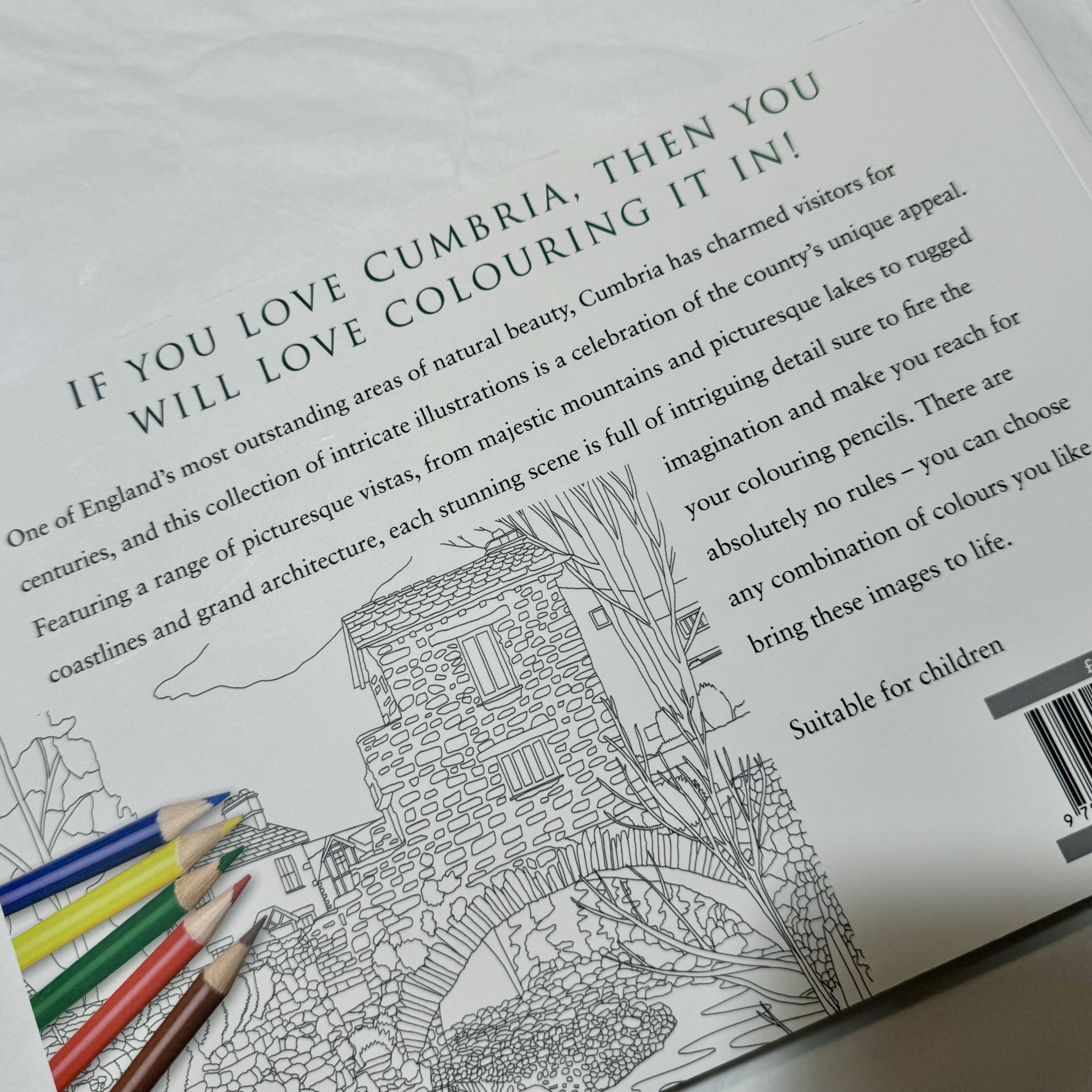 Bookspeed The Cumbria Colouring Book