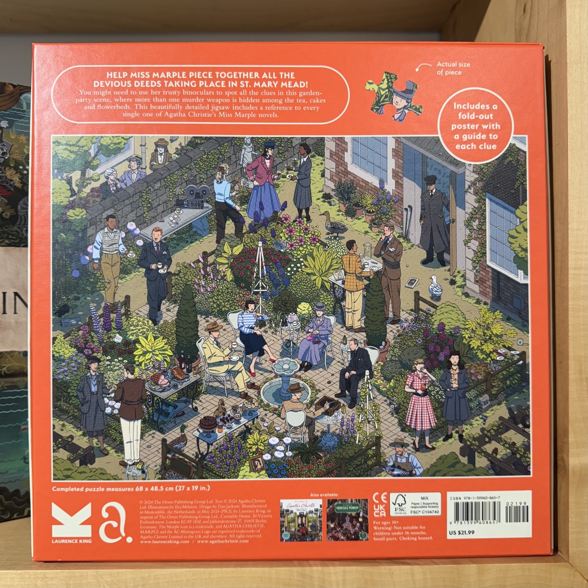 Laurence King 1000 Piece Puzzle The World Of Miss Marple