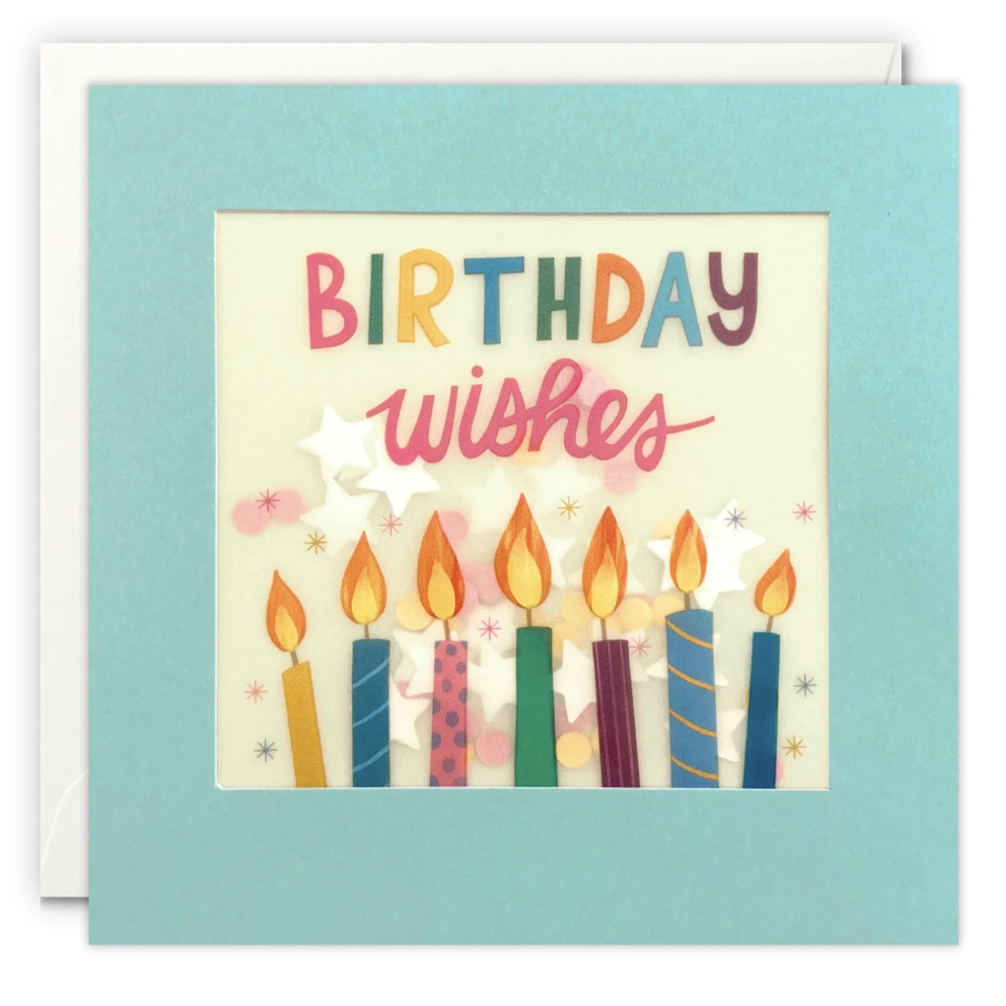 James Ellis Confetti Birthday Candles