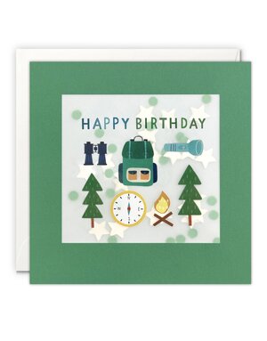 James Ellis Birthday Adventure Confetti Card