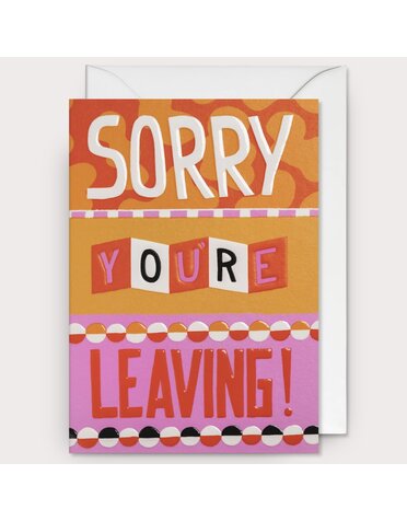 Lagom Lagom Card Sorry You’re Leaving DIS