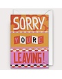 Lagom Lagom Card Sorry You’re Leaving