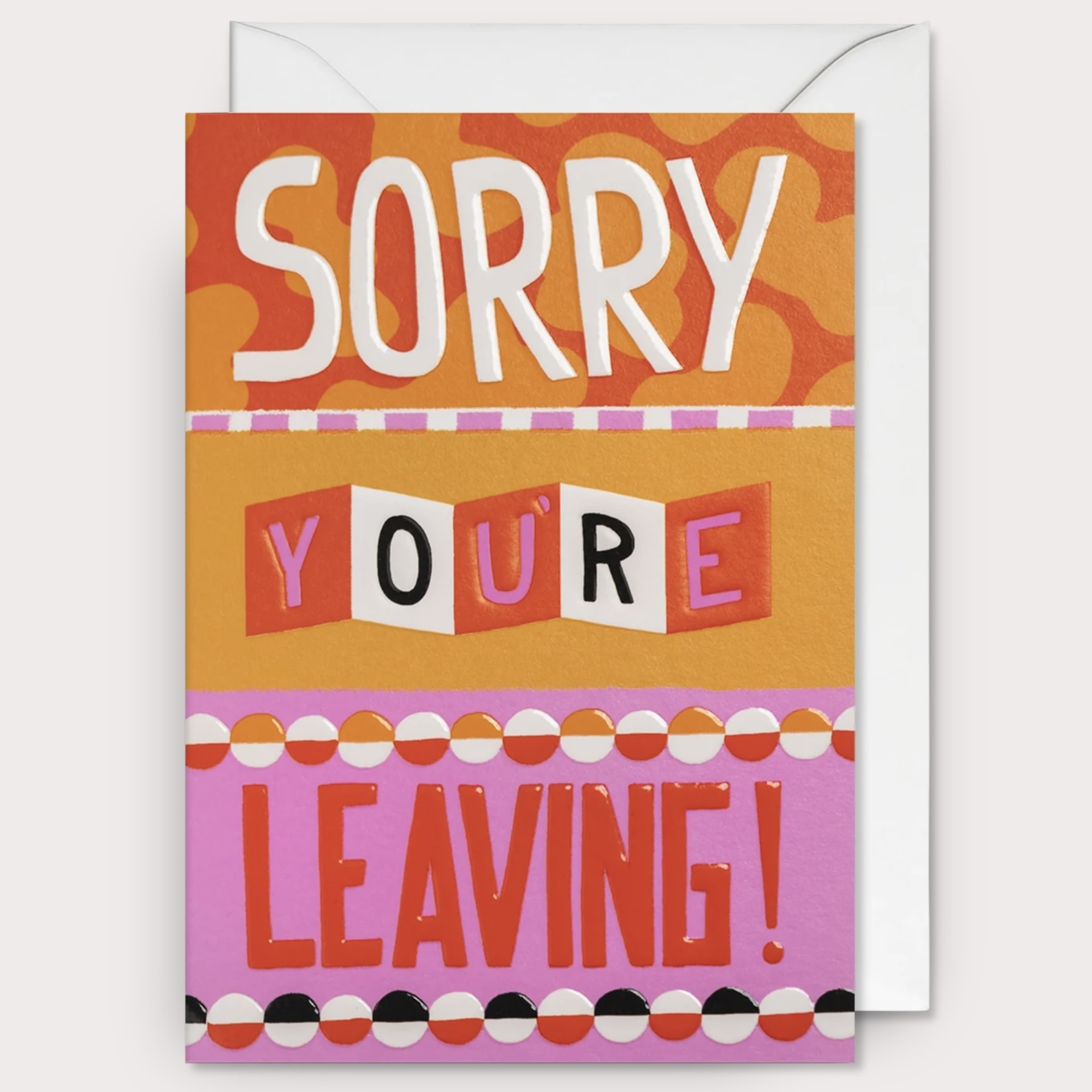 Lagom Lagom Card Sorry You’re Leaving