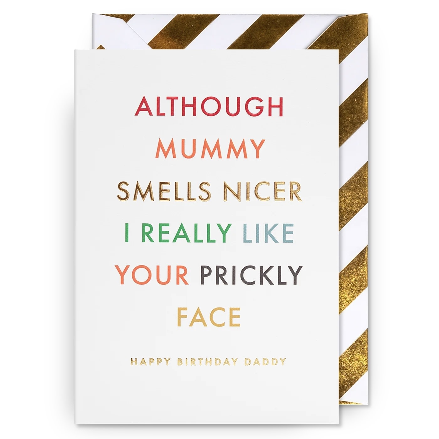 Lagom Lagom Card Prickly Face Birthday DIS