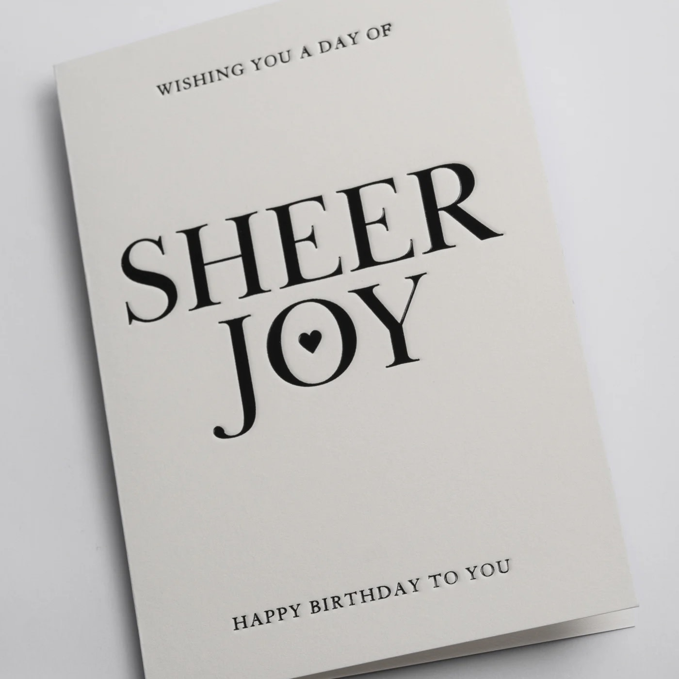 Lagom Lagom Card Sheer Joy