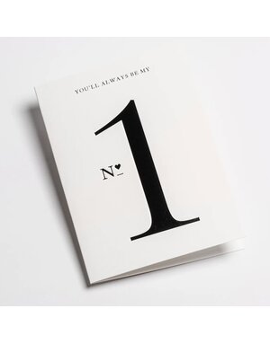 Lagom Lagom Card Always Be No.1 DIS