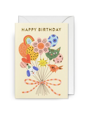 Lagom Lagom Card HB Animal Balloons
