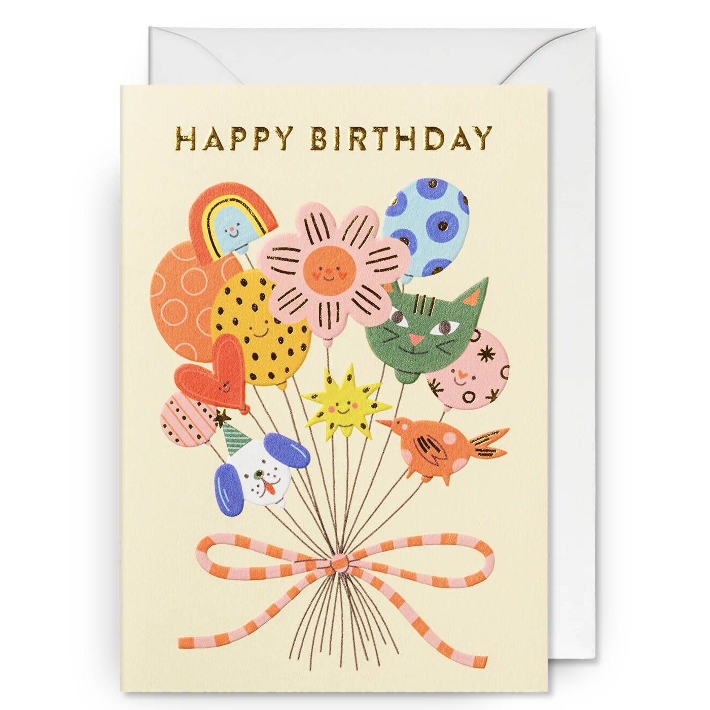 Lagom Lagom Card HB Animal Balloons DIS
