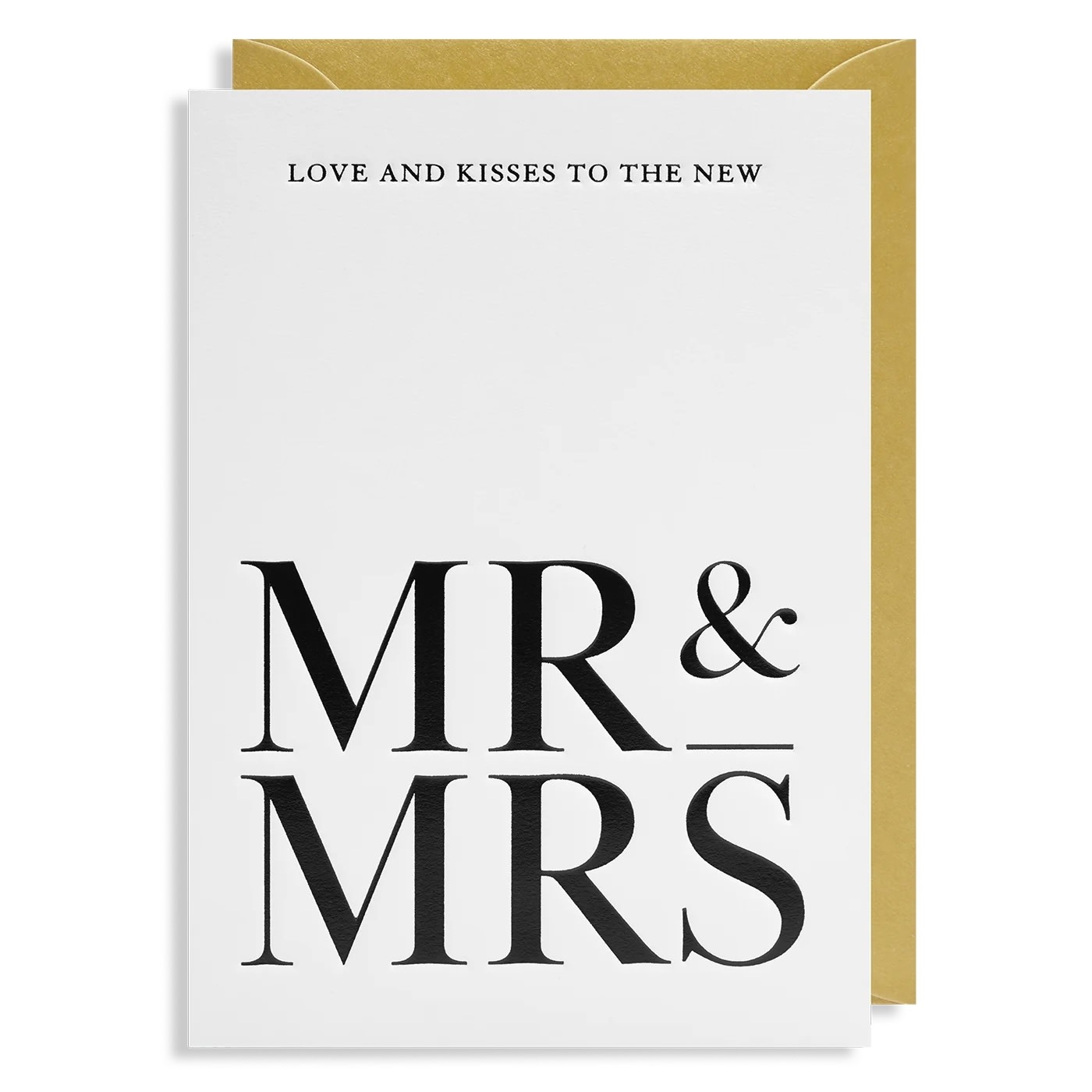 Lagom Lagom Card Mr & Mrs Kisses DIS