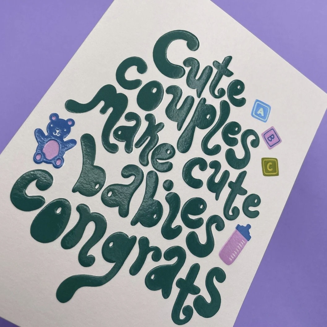 Raspberry Blossom Card Cute Couples Cute Babies