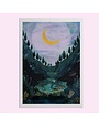 Hello Grimes A4 Print Folklore The Pool