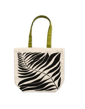 Art File Tote Bag Leaf