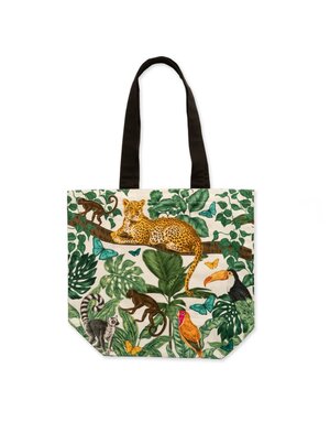 Art File Tote Bag Leopard
