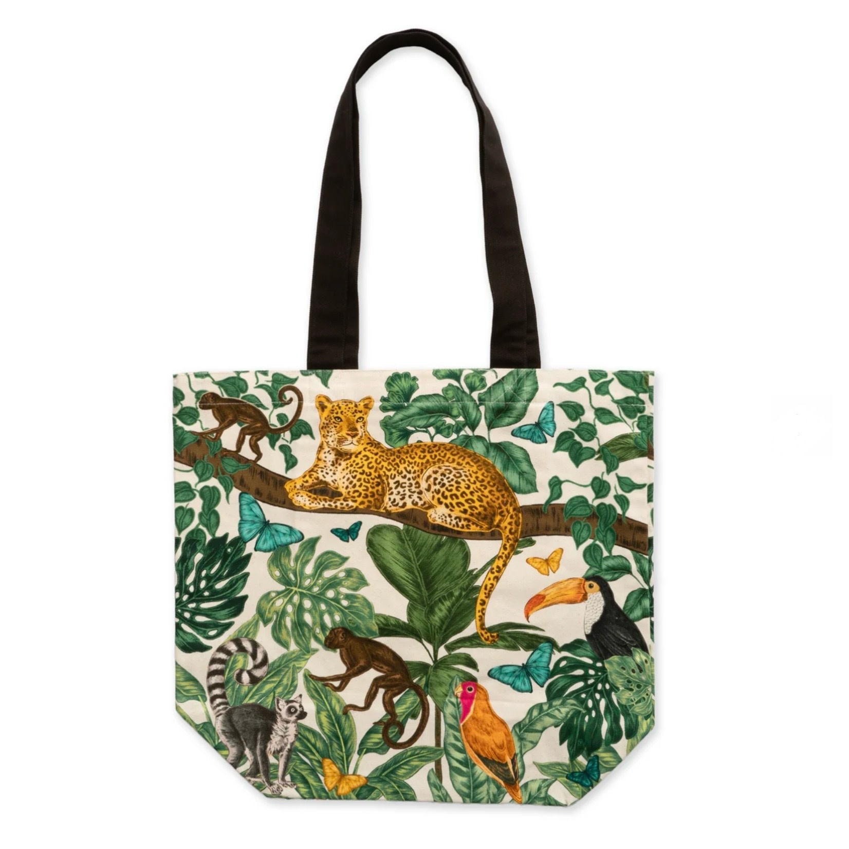 Art File Tote Bag Leopard