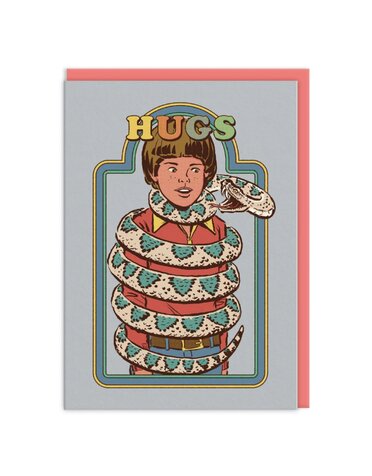 Ohh Deer Card Hugs Snake