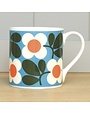 McLaggan Smith Orla Kiely Floret Turquoise Mug
