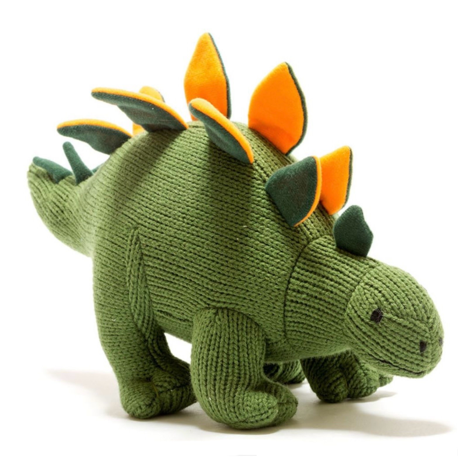 Best Years Knitted Stegosaurus Green