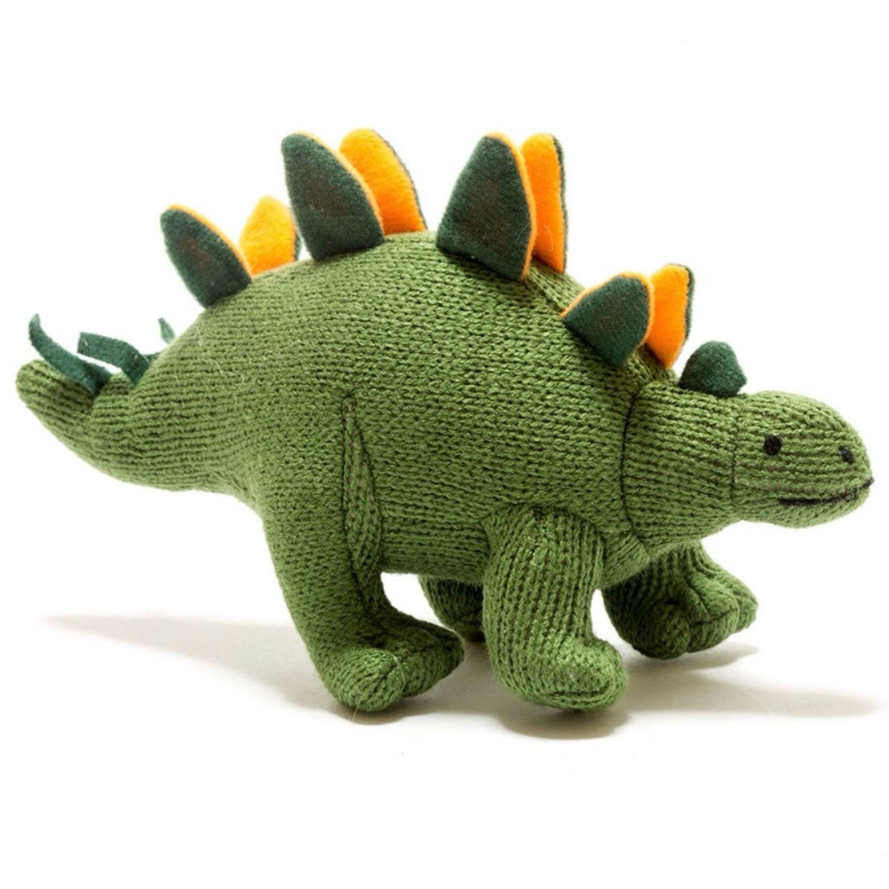 Best Years Knitted Stegosaurus Green